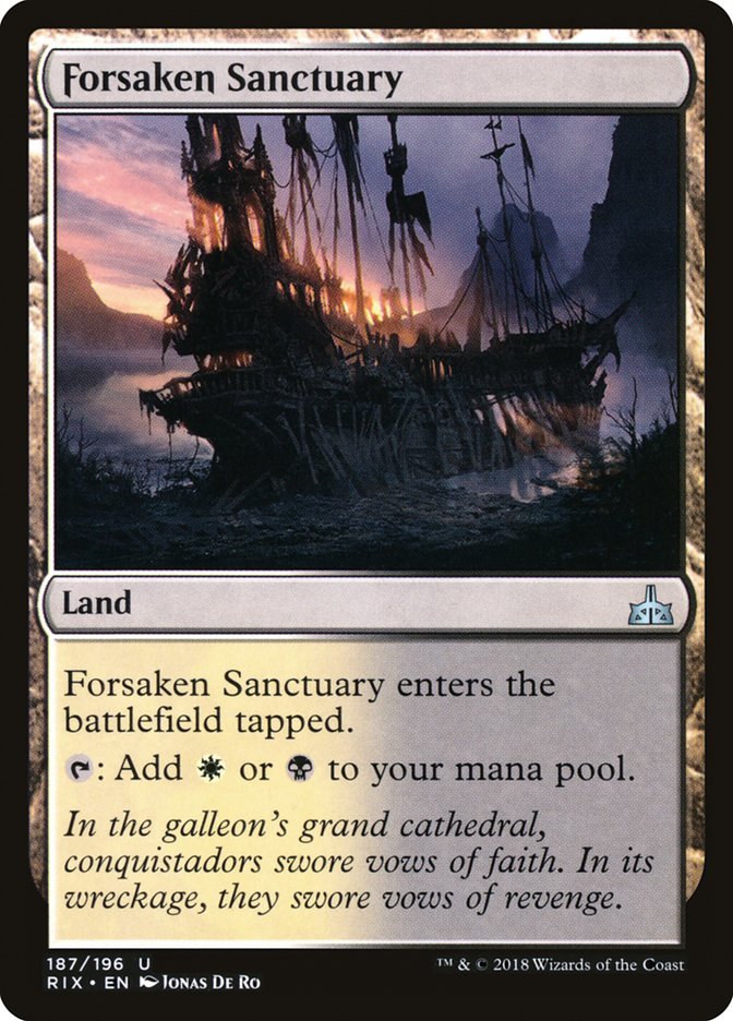 Forsaken Sanctuary [Rivals of Ixalan] - Devastation Store | Devastation Store