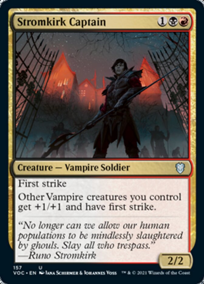 Stromkirk Captain [Innistrad: Crimson Vow Commander] | Devastation Store