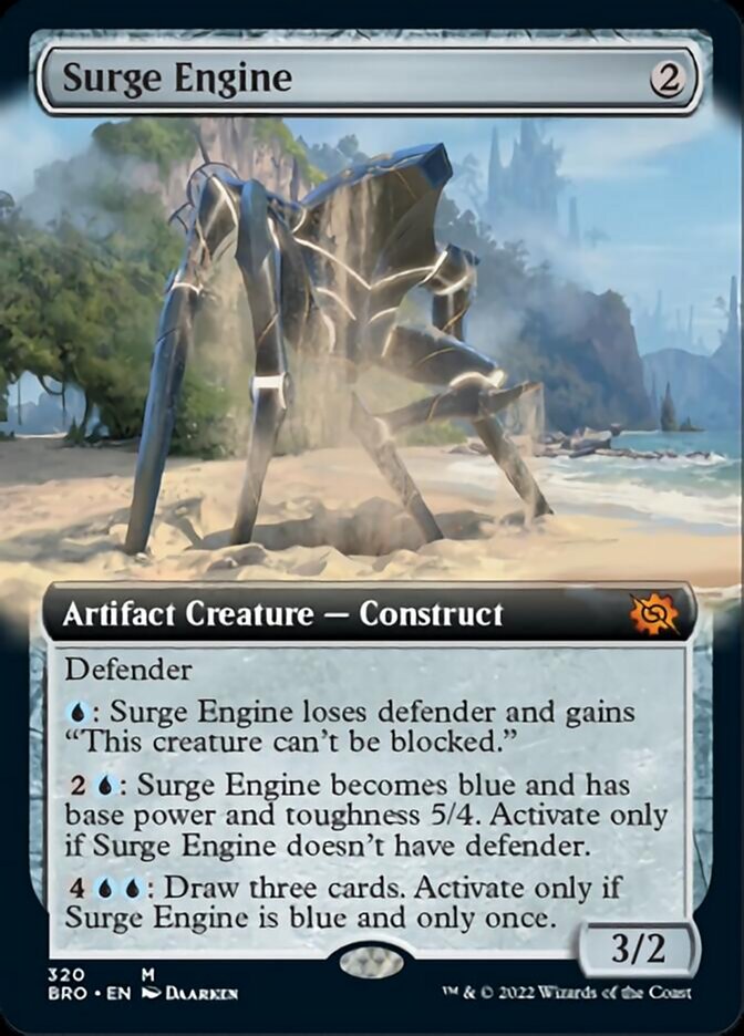 Surge Engine (Extended Art) [The Brothers' War] | Devastation Store