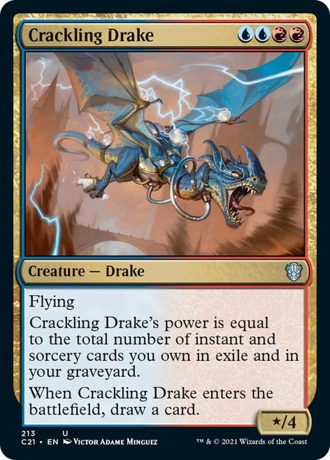 Crackling Drake [Commander 2021] | Devastation Store