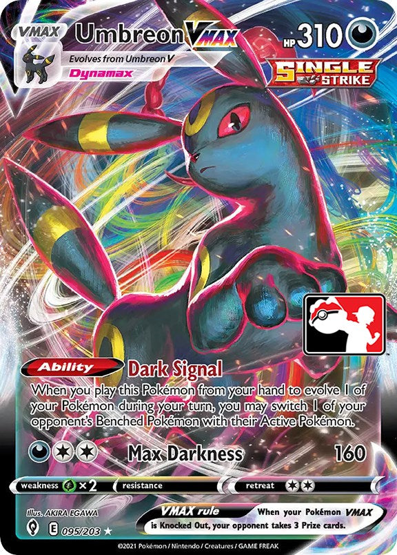 Umbreon VMAX (095/203) [Prize Pack Series One] | Devastation Store