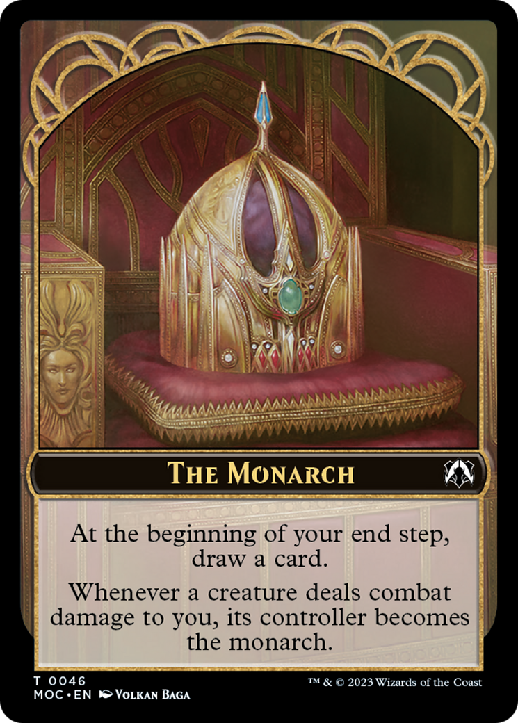 The Monarch // Shapeshifter Double-Sided Token [March of the Machine Commander Tokens] | Devastation Store