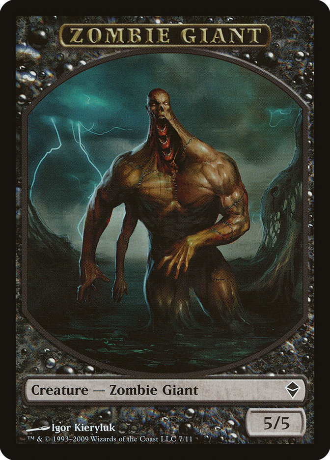 Zombie Giant [Zendikar Tokens] - Devastation Store | Devastation Store