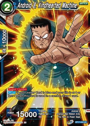 Android 8, Kindhearted Machine (BT17-044) [Ultimate Squad] | Devastation Store