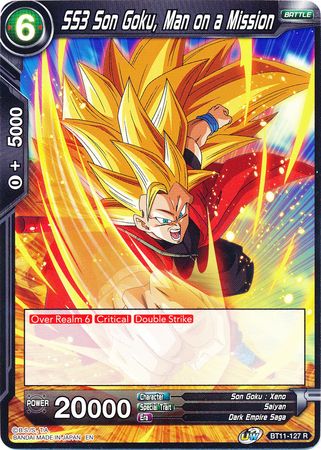 SS3 Son Goku, Man on a Mission [BT11-127] | Devastation Store