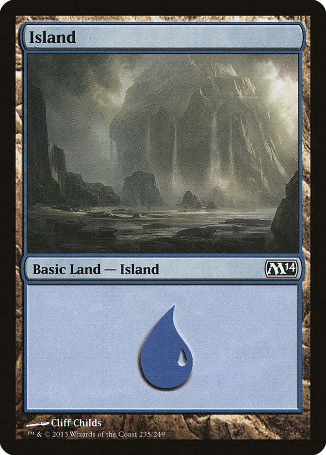 Island (235) [Magic 2014] | Devastation Store