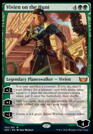 Vivien on the Hunt (Promo Pack) [Streets of New Capenna Promos] | Devastation Store