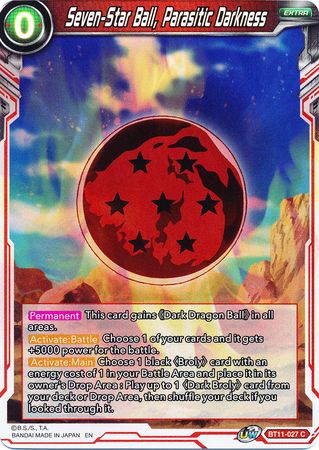 Seven-Star Ball, Parasitic Darkness [BT11-027] | Devastation Store