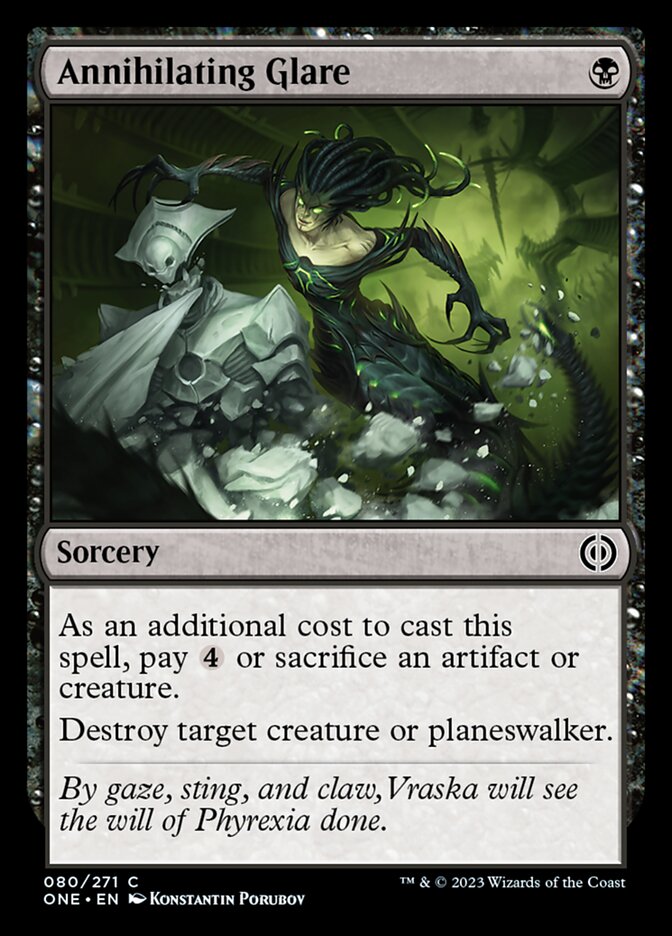 Annihilating Glare [Phyrexia: All Will Be One] | Devastation Store