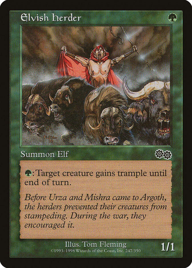 Elvish Herder [Urza's Saga] - Devastation Store | Devastation Store