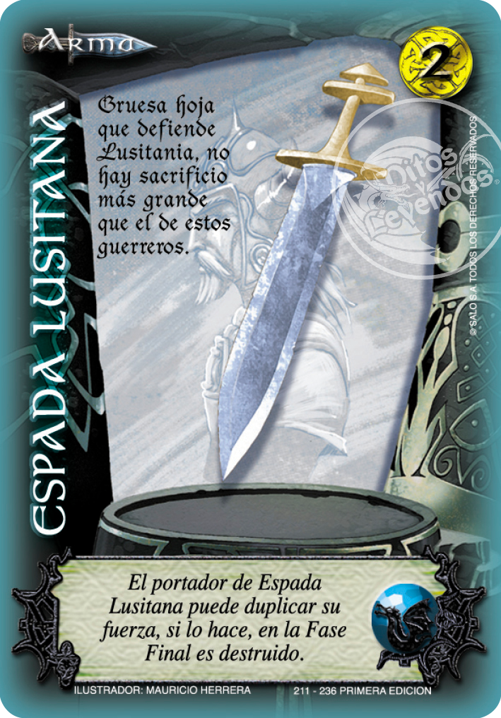 Espada Lusitana, Leyendas - Devastation Store | Devastation Store