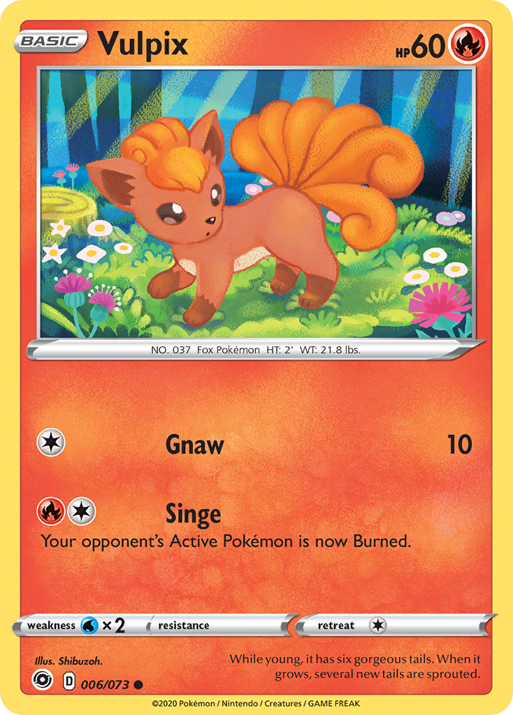 Vulpix (006/073) [Sword & Shield: Champion's Path] | Devastation Store