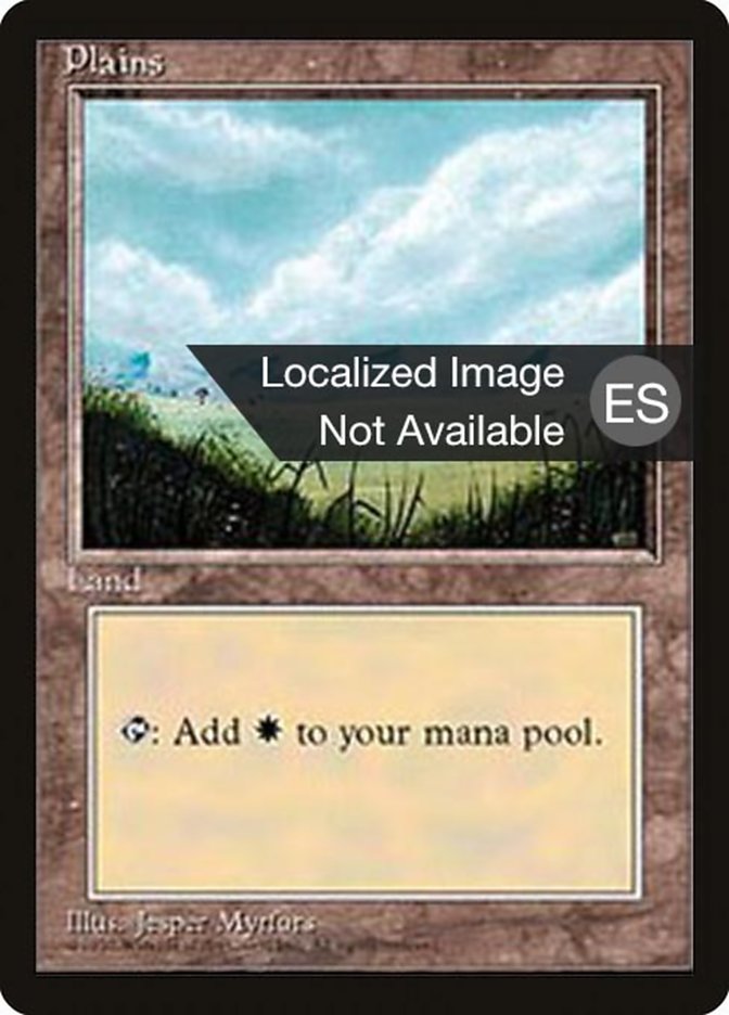Plains (A) [Fourth Edition (Foreign Black Border)] | Devastation Store