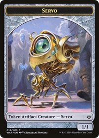 Servo // Dragon Double-sided Token (Challenger 2020) [Unique and Miscellaneous Promos] | Devastation Store