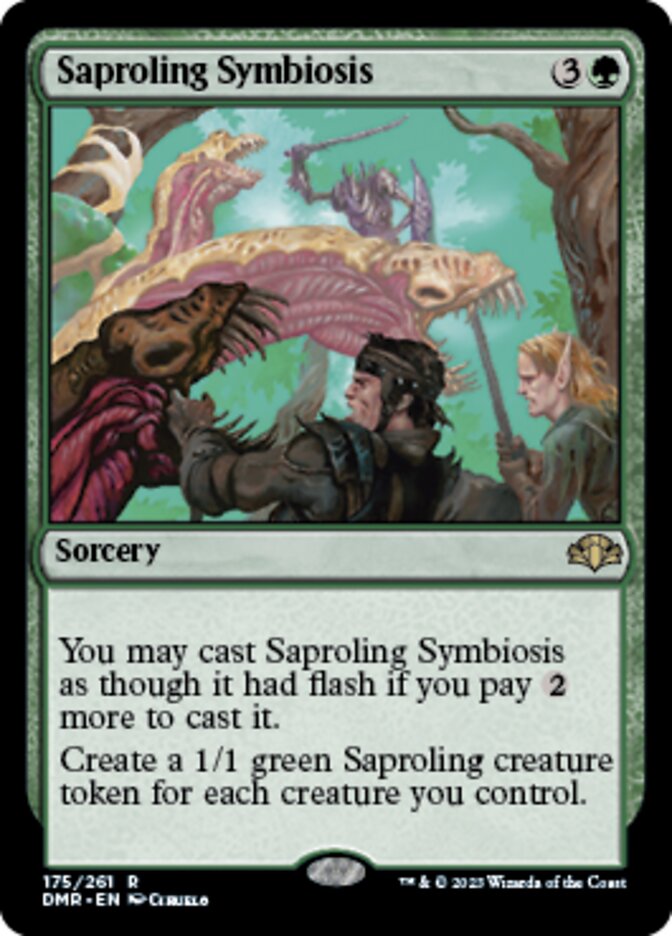 Saproling Symbiosis [Dominaria Remastered] | Devastation Store