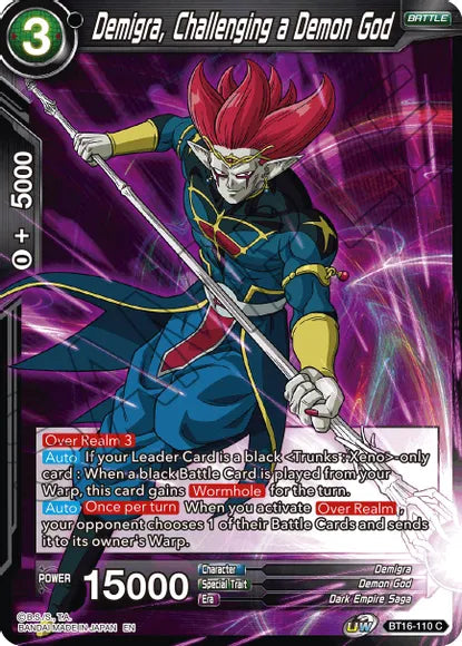 Demigra, Challenging a Demon God [BT16-110] | Devastation Store