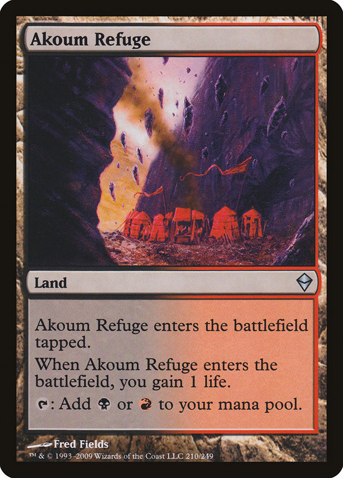 Akoum Refuge [Zendikar] - Devastation Store | Devastation Store