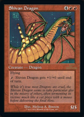 Shivan Dragon (Retro) [30th Anniversary Edition] | Devastation Store
