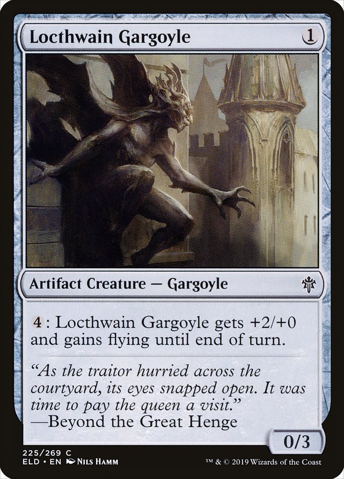 Locthwain Gargoyle [Throne of Eldraine] | Devastation Store