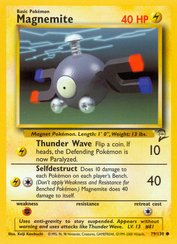 Magnemite (79/130) [Base Set 2] | Devastation Store