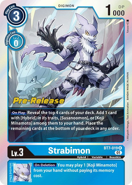 Strabimon [BT7-019] [Next Adventure Pre-Release Cards] | Devastation Store