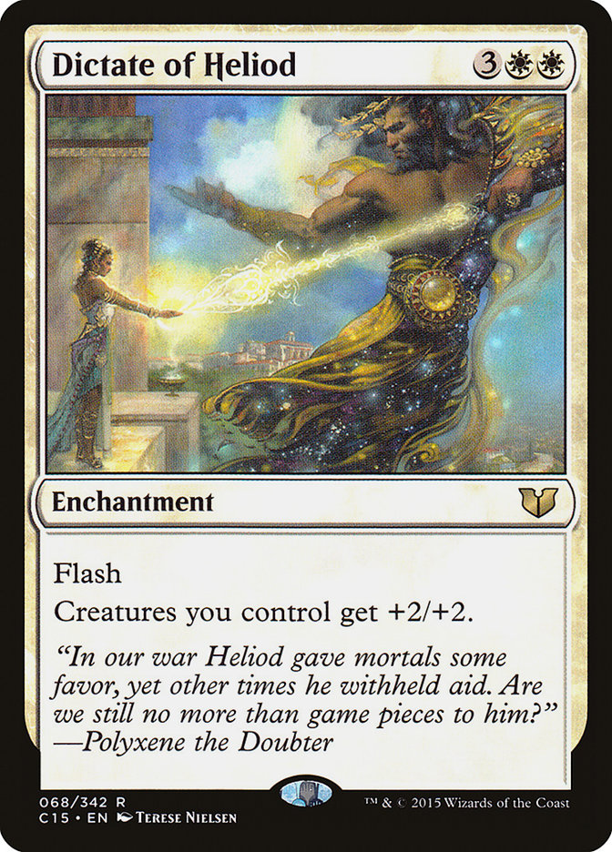Dictate of Heliod [Commander 2015] | Devastation Store