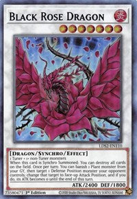 Black Rose Dragon (Blue) [LDS2-EN110] Ultra Rare | Devastation Store
