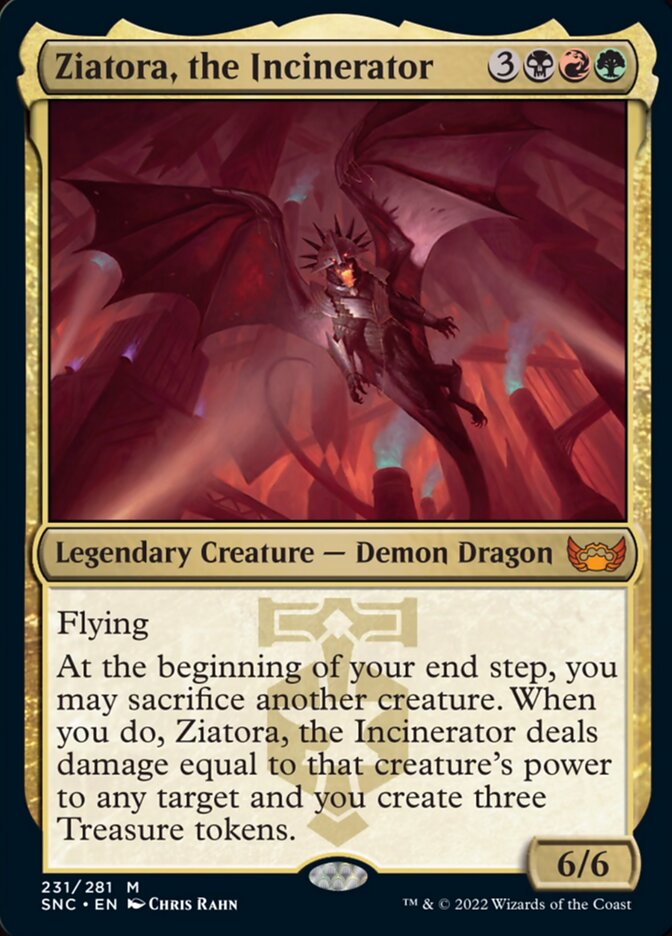 Ziatora, the Incinerator [Streets of New Capenna] | Devastation Store