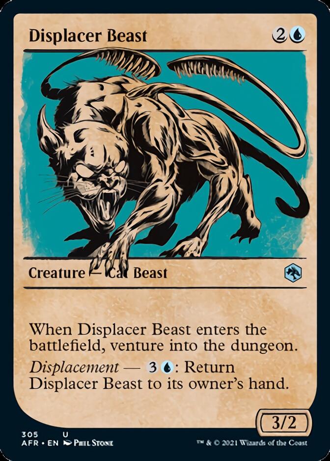 Displacer Beast (Showcase) [Dungeons & Dragons: Adventures in the Forgotten Realms] | Devastation Store