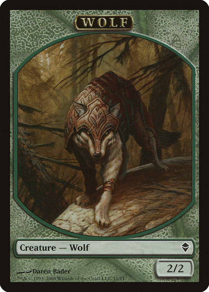 Wolf [Zendikar Tokens] | Devastation Store