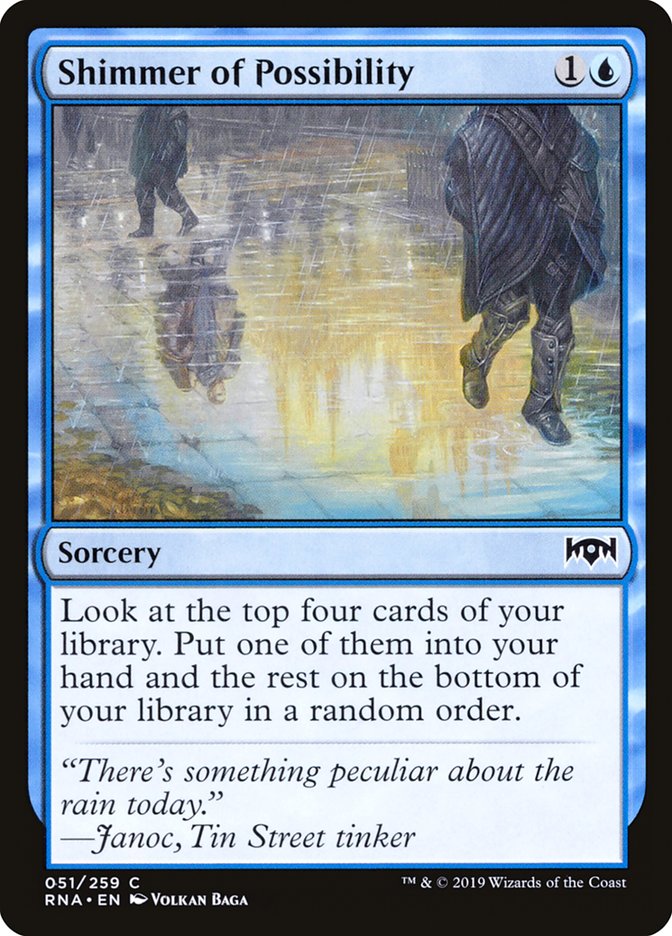 Shimmer of Possibility [Ravnica Allegiance] | Devastation Store