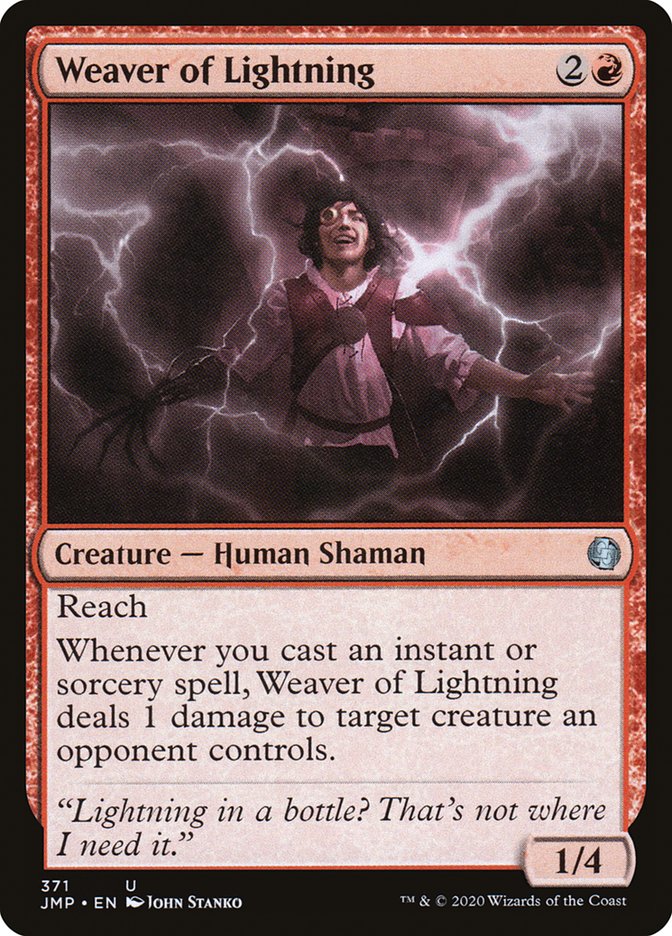 Weaver of Lightning [Jumpstart] | Devastation Store