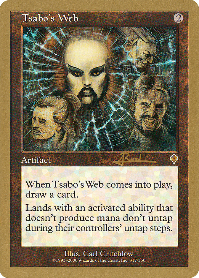 Tsabo's Web (Antoine Ruel) [World Championship Decks 2001] | Devastation Store