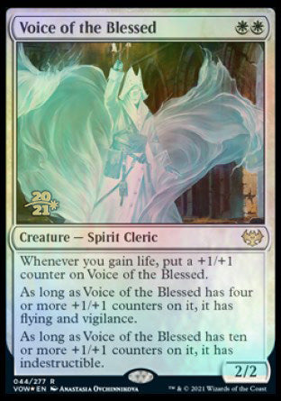 Voice of the Blessed [Innistrad: Crimson Vow Prerelease Promos] | Devastation Store