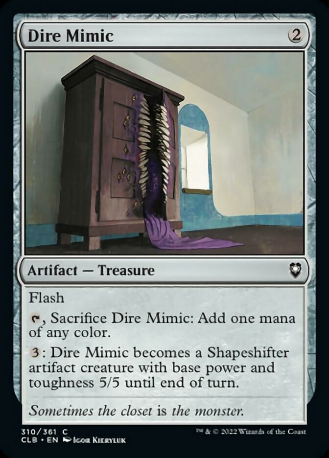 Dire Mimic [Commander Legends: Battle for Baldur's Gate] | Devastation Store