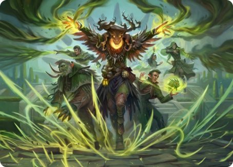 Witherbloom Command Art Card [Strixhaven: School of Mages Art Series] | Devastation Store