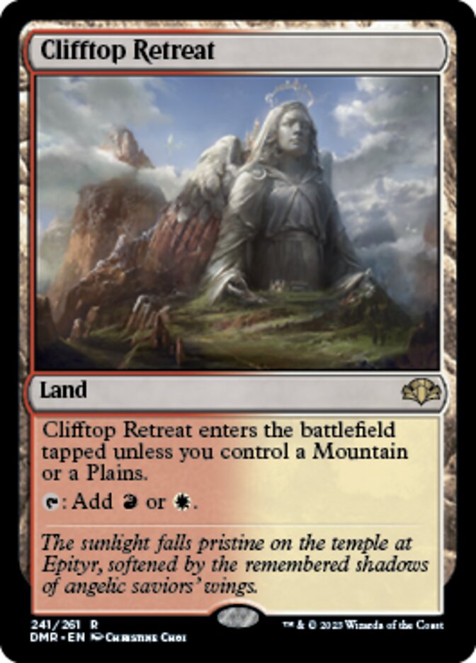 Clifftop Retreat [Dominaria Remastered] | Devastation Store