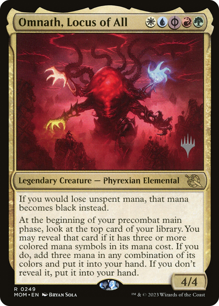 Omnath, Locus of All (Promo Pack) [March of the Machine Promos] | Devastation Store