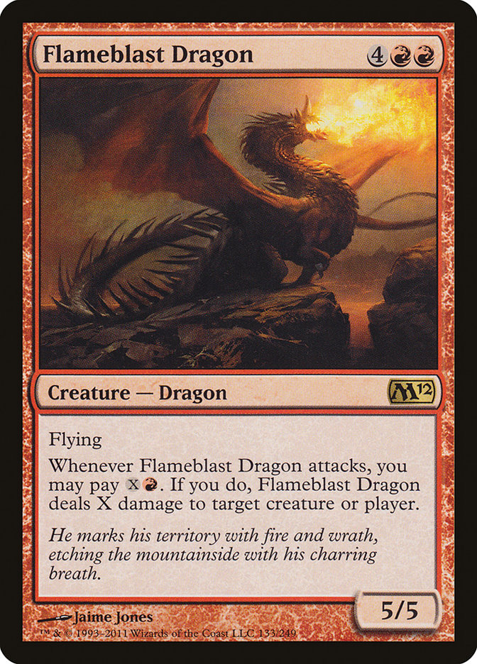 Flameblast Dragon [Magic 2012] | Devastation Store