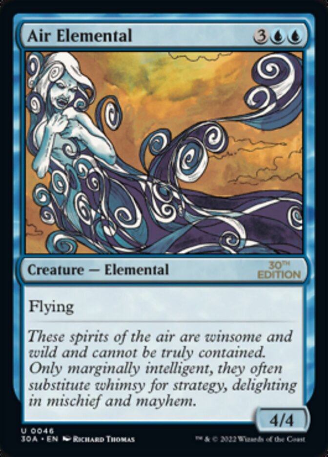 Air Elemental [30th Anniversary Edition] | Devastation Store
