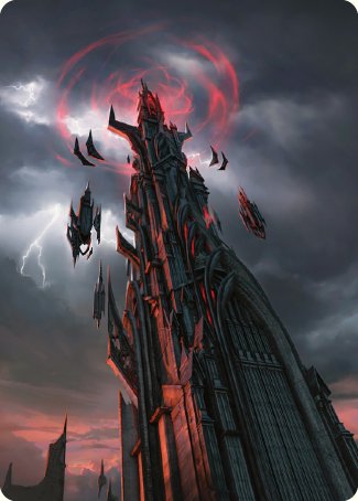 Barad-dur Art Card [The Lord of the Rings: Tales of Middle-earth Art Series] | Devastation Store