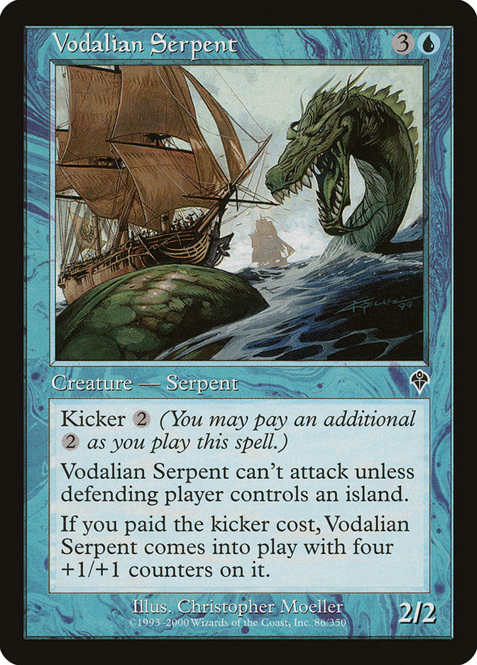 Vodalian Serpent [Invasion] | Devastation Store