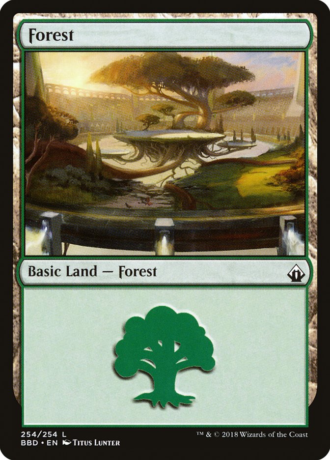 Forest (254) [Battlebond] - Devastation Store | Devastation Store