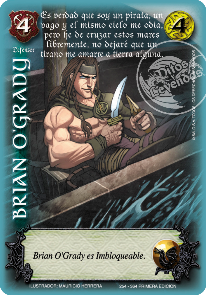 Brian O'Grady, Leyendas - Devastation Store | Devastation Store