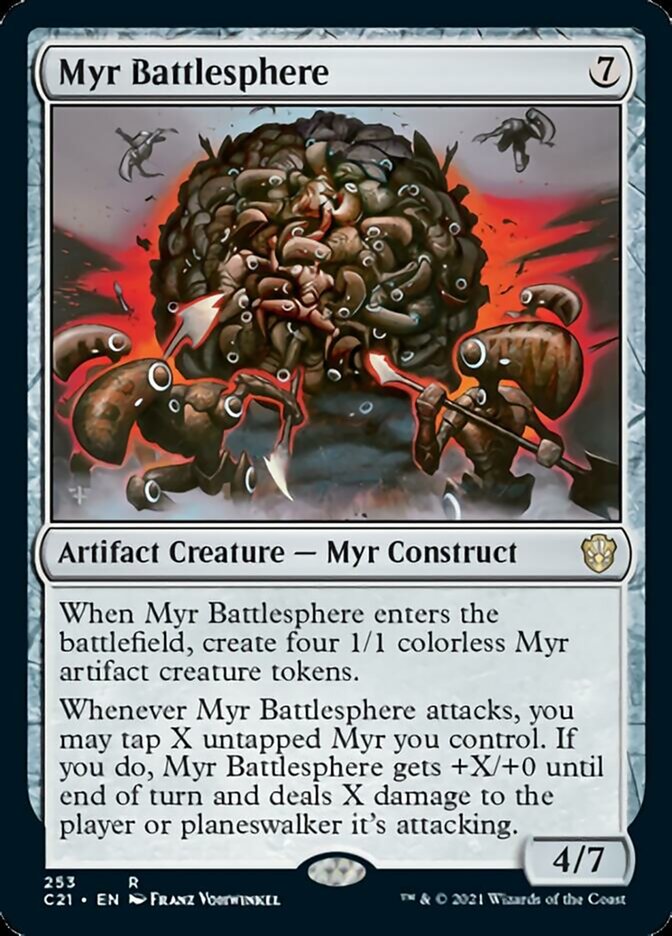 Myr Battlesphere [Commander 2021] | Devastation Store
