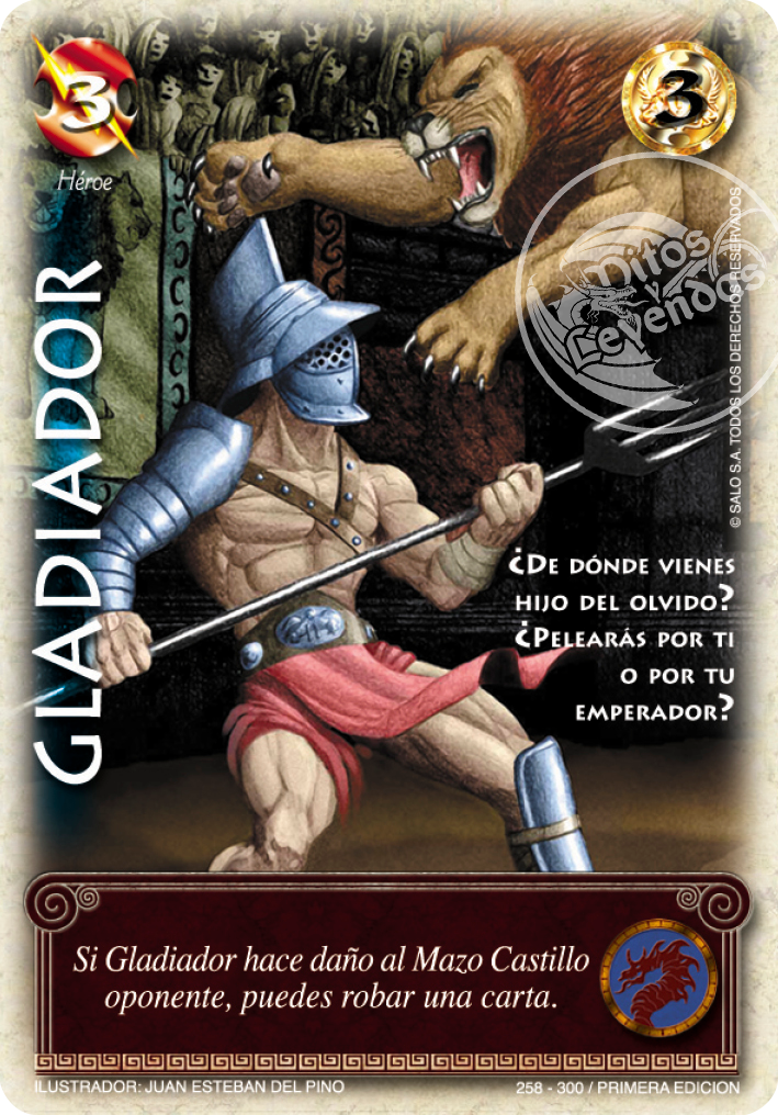 Gladiador, Leyendas - Devastation Store | Devastation Store