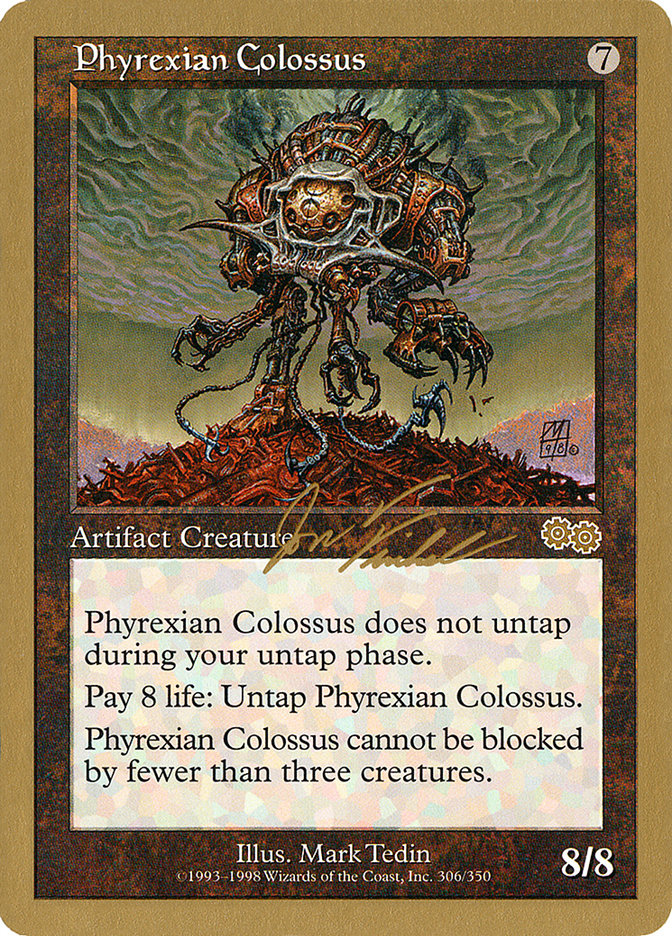 Phyrexian Colossus (Jon Finkel) [World Championship Decks 2000] | Devastation Store