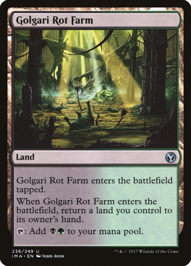 Golgari Rot Farm [Iconic Masters] - Devastation Store | Devastation Store