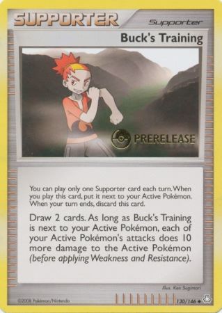 Bucks Training (130/146) (Prerelease Promo) [Diamond & Pearl: Legends Awakened] | Devastation Store