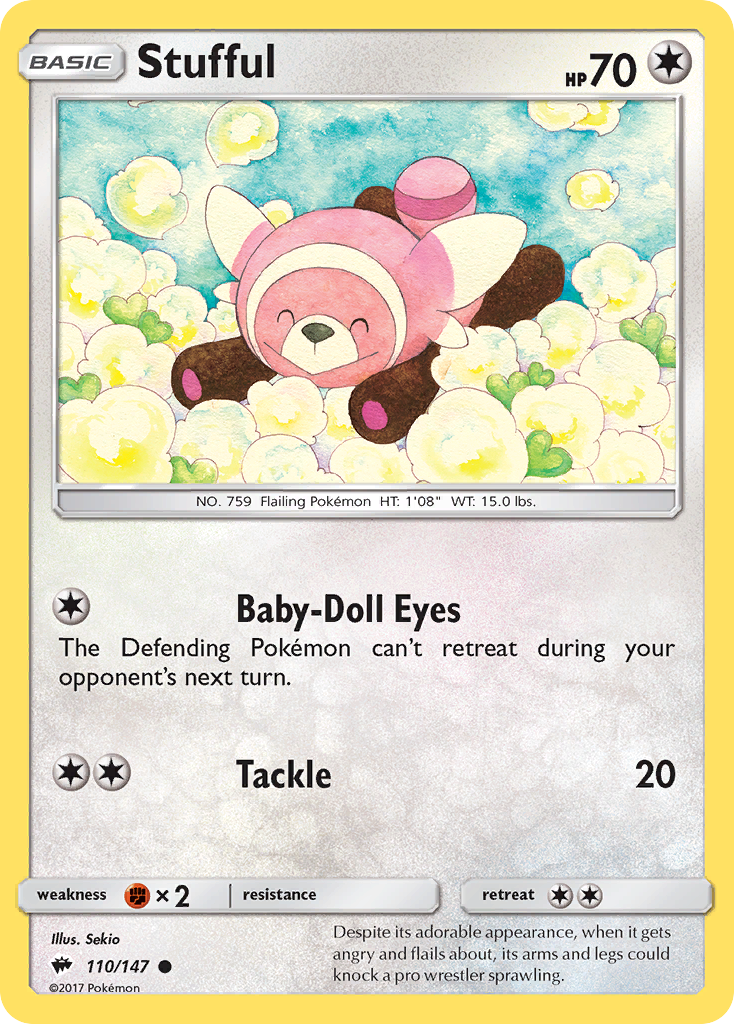 Stufful (110/147) [Sun & Moon: Burning Shadows] | Devastation Store